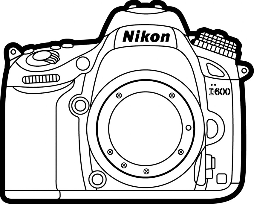 Раскраска: камера (объекты) #119911 - Бесплатные раскраски для печати