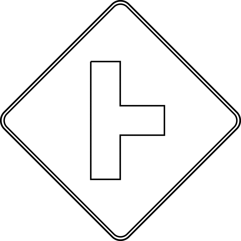 Раскраска: Дорожный знак (объекты) #119017 - Бесплатные раскраски для печати