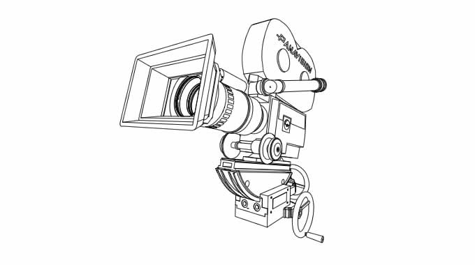 Раскраска: Видеокамера (объекты) #120386 - Бесплатные раскраски для печати
