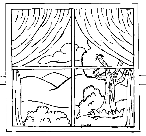 Раскраска: окно (объекты) #168816 - Бесплатные раскраски для печати