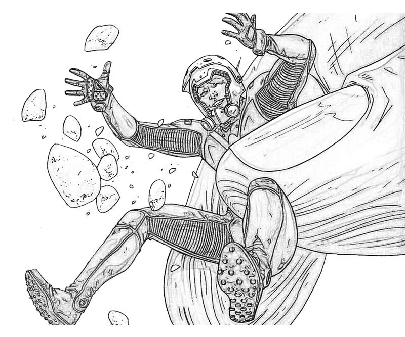 Раскраска: Ant-Man (Супер герой) #77677 - Бесплатные раскраски для печати