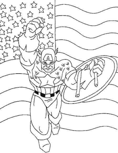 Раскраска: Мстители (Супер герой) #74055 - Бесплатные раскраски для печати