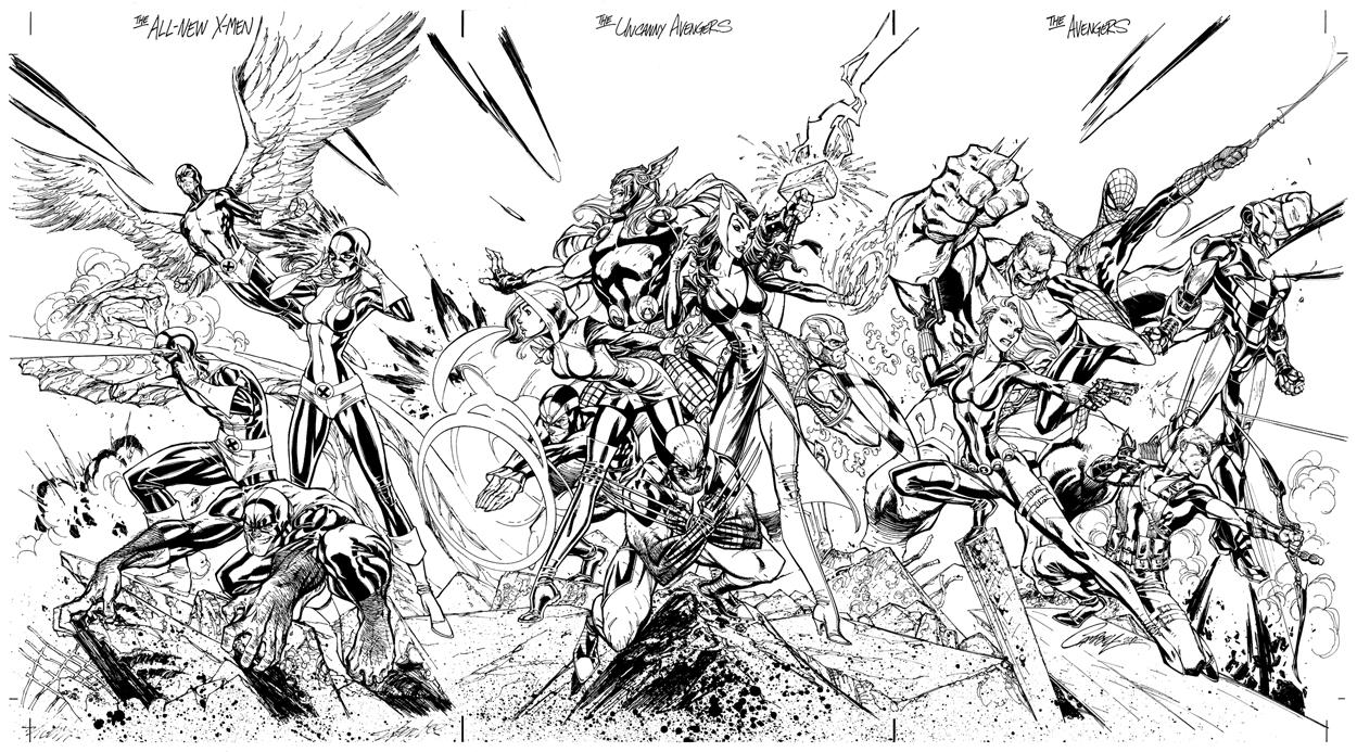 Раскраска: Мстители (Супер герой) #74071 - Бесплатные раскраски для печати
