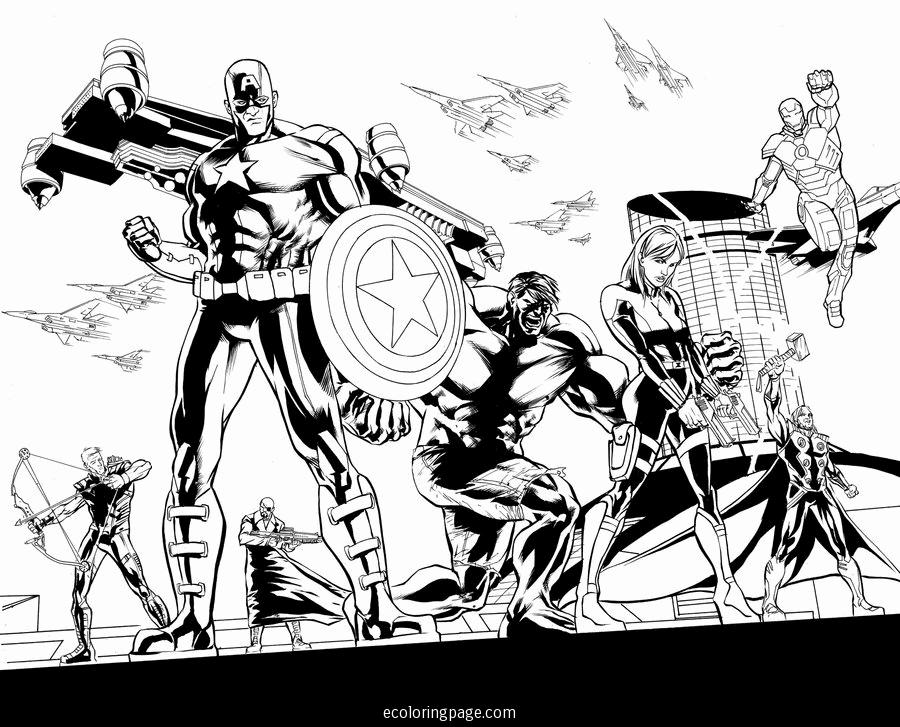 Раскраска: Мстители (Супер герой) #74076 - Бесплатные раскраски для печати
