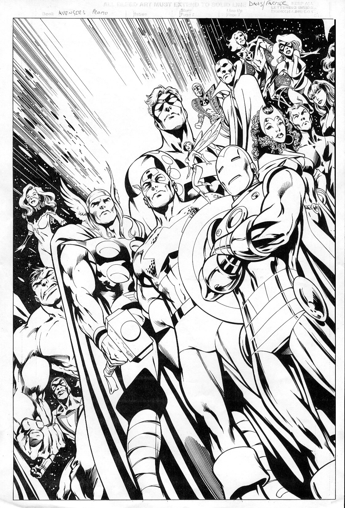 Раскраска: Мстители (Супер герой) #74089 - Бесплатные раскраски для печати