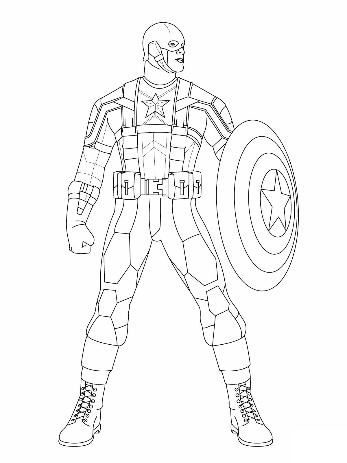 Раскраска: Мстители (Супер герой) #74163 - Бесплатные раскраски для печати