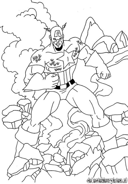 Раскраска: Мстители (Супер герой) #74174 - Бесплатные раскраски для печати