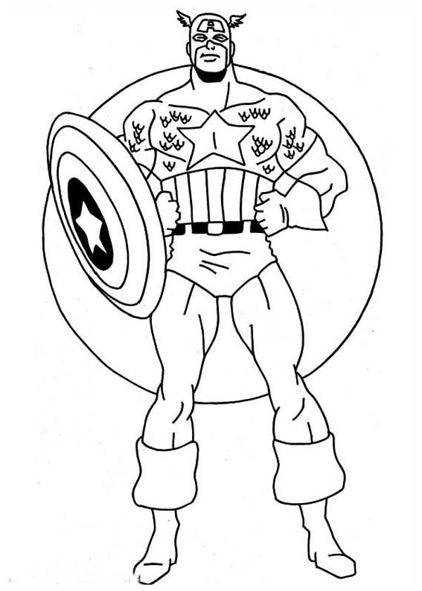 Раскраска: Мстители (Супер герой) #74211 - Бесплатные раскраски для печати
