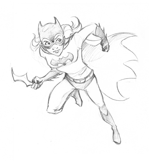Раскраска: Batgirl (Супер герой) #77863 - Бесплатные раскраски для печати
