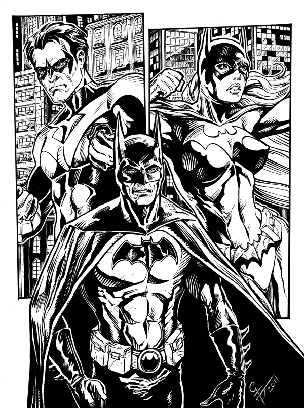 Раскраска: Batgirl (Супер герой) #77898 - Бесплатные раскраски для печати