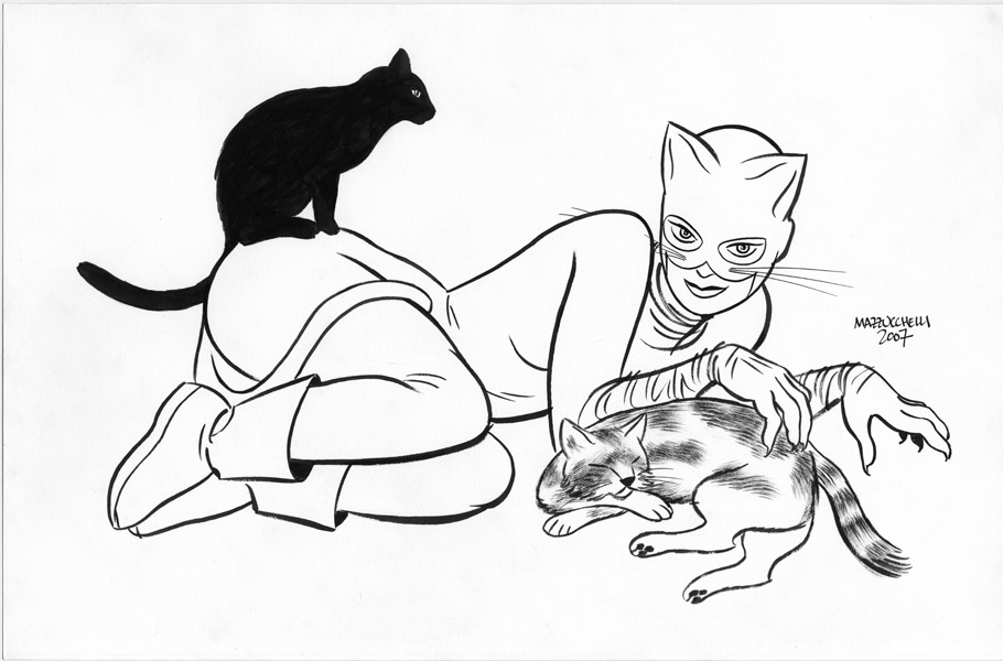 Раскраска: Catwoman (Супер герой) #78051 - Бесплатные раскраски для печати
