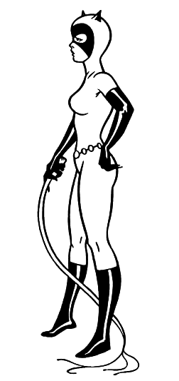 Раскраска: Catwoman (Супер герой) #78100 - Бесплатные раскраски для печати