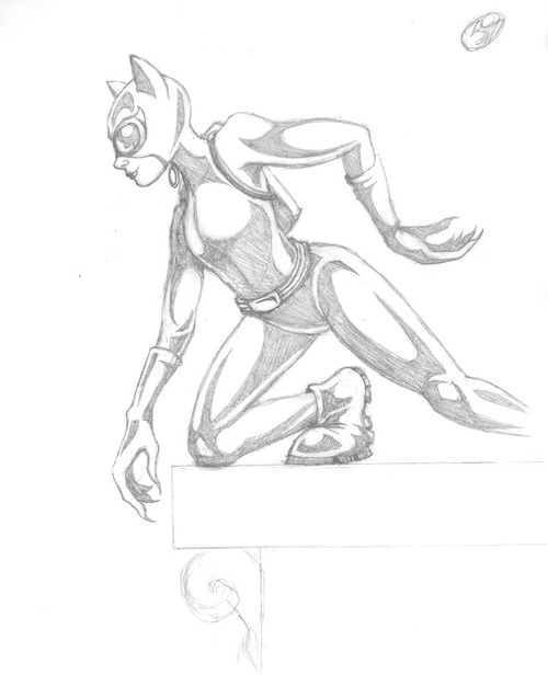 Раскраска: Catwoman (Супер герой) #78184 - Бесплатные раскраски для печати