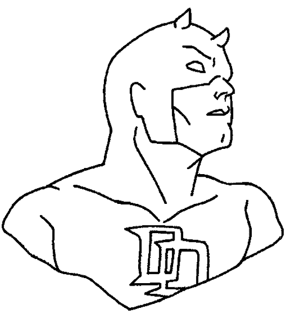 Раскраска: смельчак (Супер герой) #78208 - Бесплатные раскраски для печати