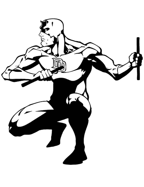 Раскраска: смельчак (Супер герой) #78236 - Бесплатные раскраски для печати