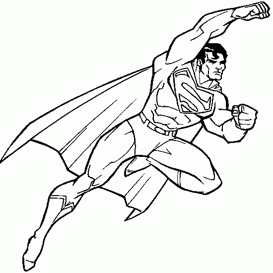 Раскраска: Super Heroes DC Comics (Супер герой) #80114 - Бесплатные раскраски для печати
