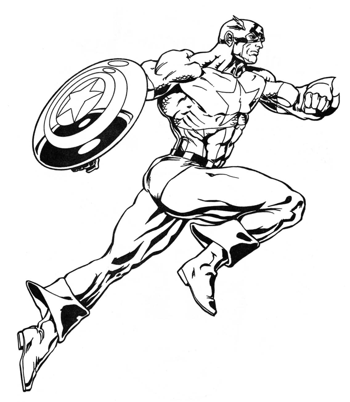 Раскраска: Super Heroes DC Comics (Супер герой) #80200 - Бесплатные раскраски для печати