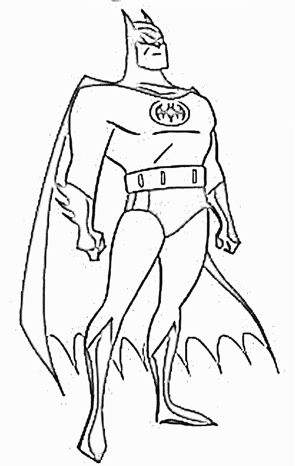 Раскраска: Super Heroes DC Comics (Супер герой) #80211 - Бесплатные раскраски для печати
