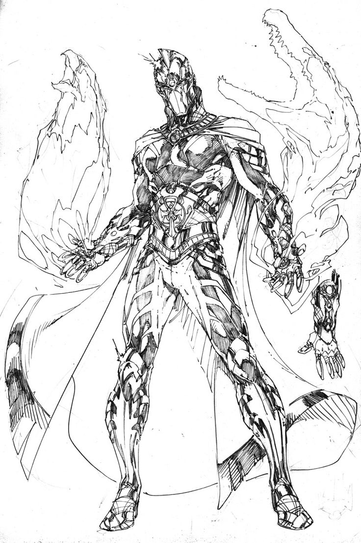 Раскраска: Super Heroes DC Comics (Супер герой) #80252 - Бесплатные раскраски для печати
