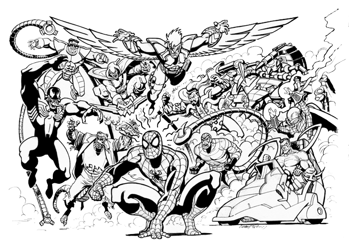 Раскраска: Super Heroes DC Comics (Супер герой) #80279 - Бесплатные раскраски для печати
