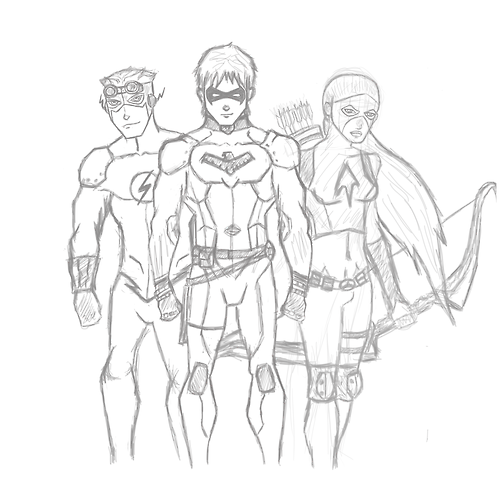 Раскраска: Super Heroes DC Comics (Супер герой) #80294 - Бесплатные раскраски для печати