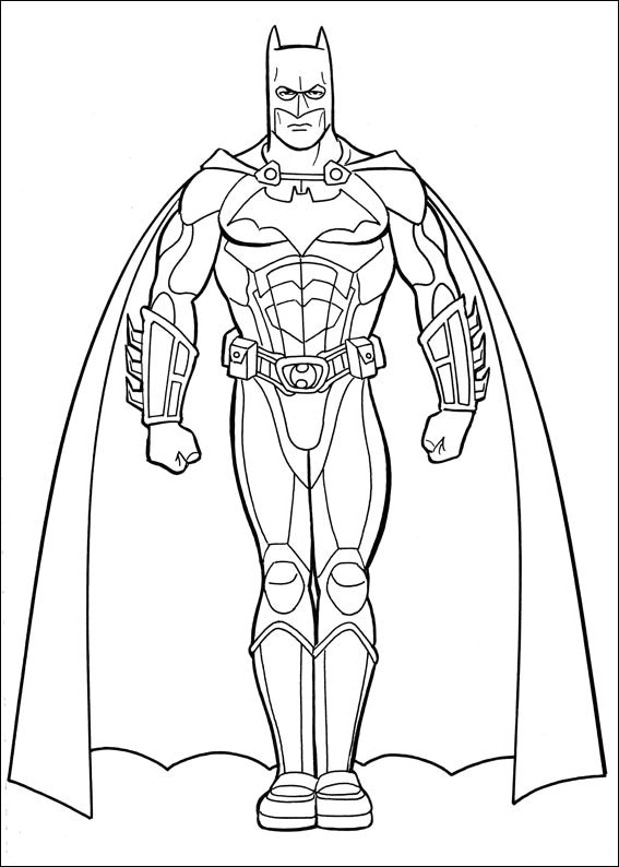 Раскраска: Super Heroes DC Comics (Супер герой) #80347 - Бесплатные раскраски для печати