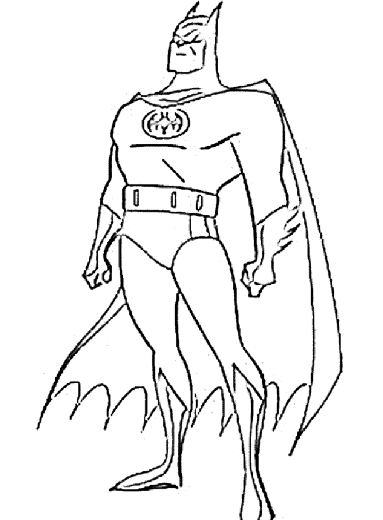 Раскраска: Super Heroes DC Comics (Супер герой) #80445 - Бесплатные раскраски для печати