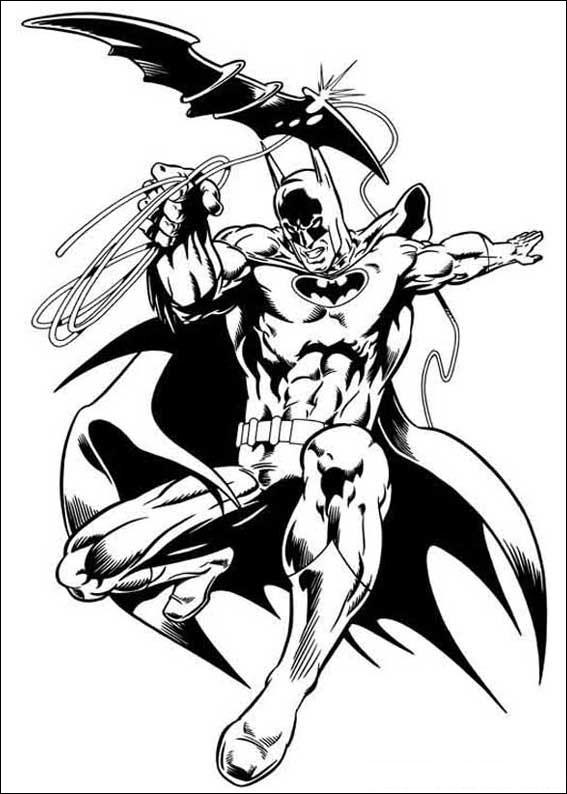 Раскраска: Super Heroes DC Comics (Супер герой) #80485 - Бесплатные раскраски для печати