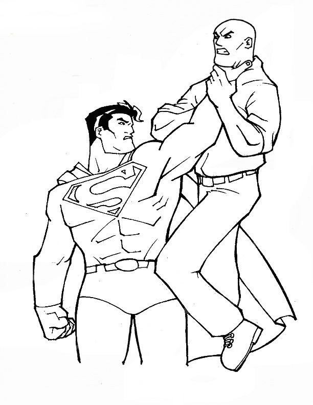 Раскраска: Super Heroes DC Comics (Супер герой) #80508 - Бесплатные раскраски для печати