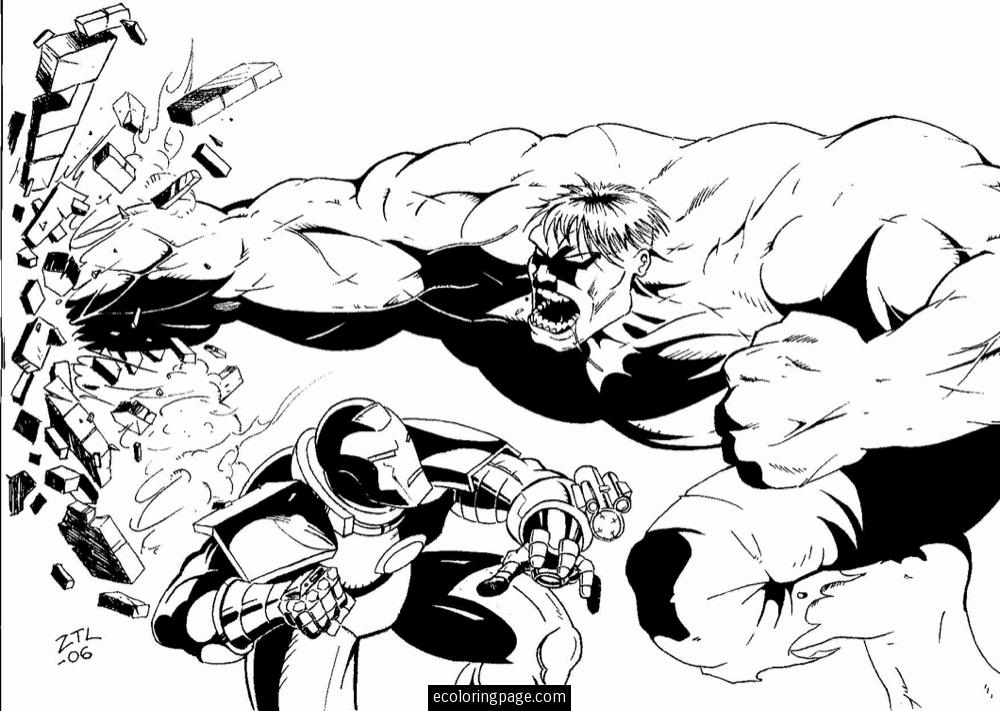 Раскраска: Железный Человек (Супер герой) #80660 - Бесплатные раскраски для печати