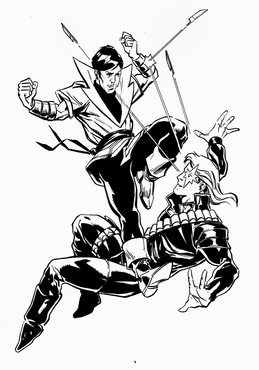Раскраска: Marvel Superhero (Супер герой) #79663 - Бесплатные раскраски для печати