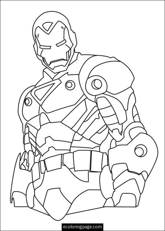 Раскраска: Marvel Superhero (Супер герой) #79673 - Бесплатные раскраски для печати