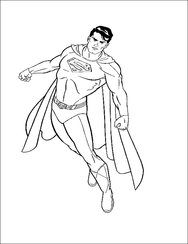 Раскраска: Marvel Superhero (Супер герой) #79748 - Бесплатные раскраски для печати