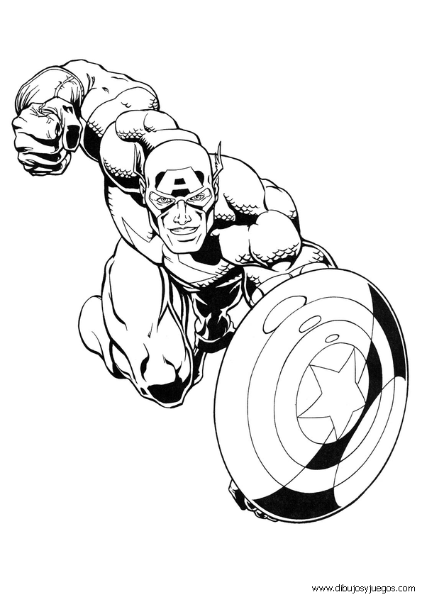 Раскраска: Marvel Superhero (Супер герой) #79767 - Бесплатные раскраски для печати