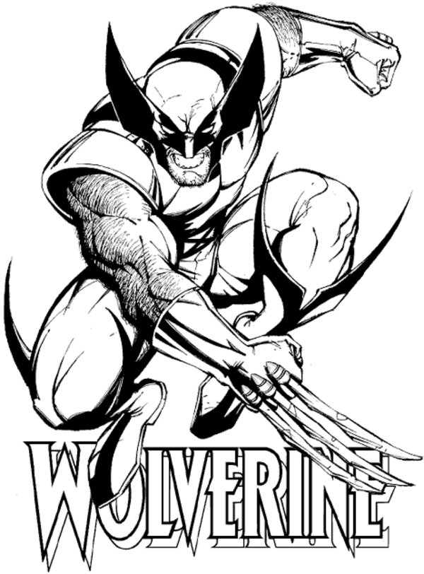 Раскраска: Marvel Superhero (Супер герой) #79784 - Бесплатные раскраски для печати