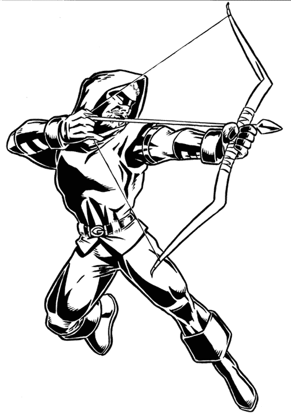 Раскраска: Marvel Superhero (Супер герой) #79820 - Бесплатные раскраски для печати