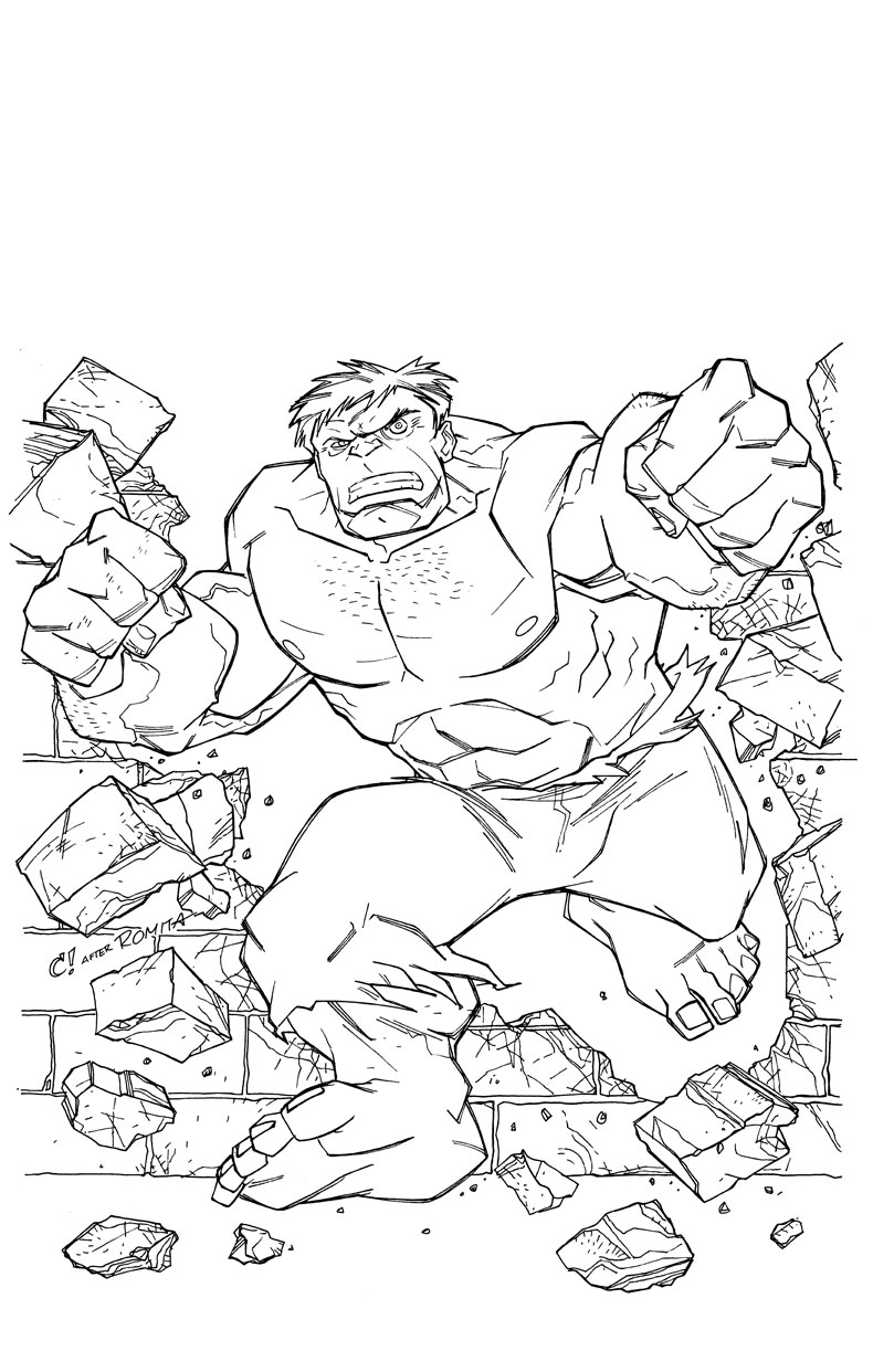 Раскраска: Marvel Superhero (Супер герой) #79823 - Бесплатные раскраски для печати
