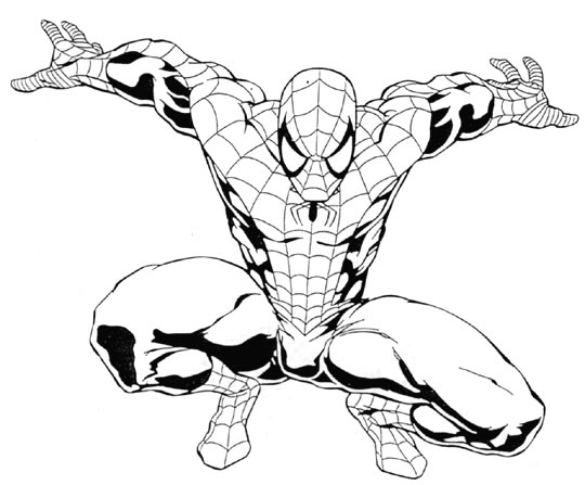 Раскраска: Marvel Superhero (Супер герой) #79847 - Бесплатные раскраски для печати