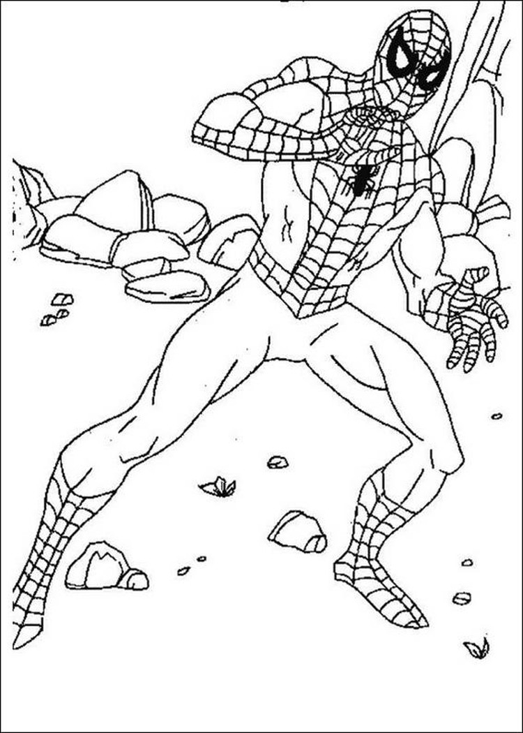 Раскраска: Marvel Superhero (Супер герой) #79877 - Бесплатные раскраски для печати