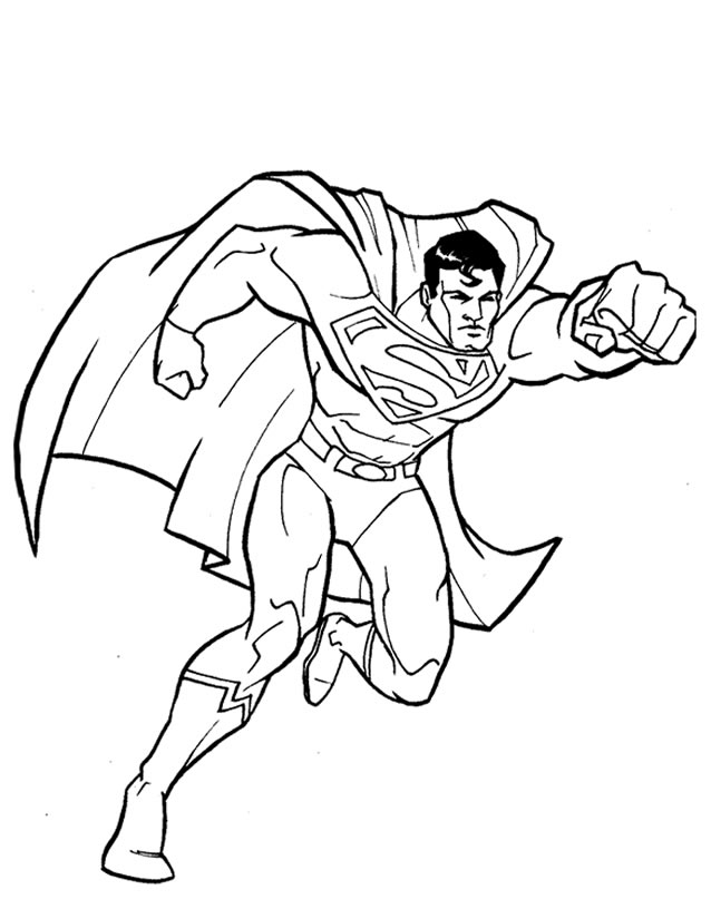 Раскраска: Marvel Superhero (Супер герой) #79885 - Бесплатные раскраски для печати