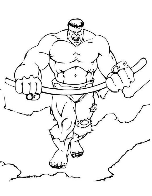 Раскраска: Marvel Superhero (Супер герой) #79897 - Бесплатные раскраски для печати