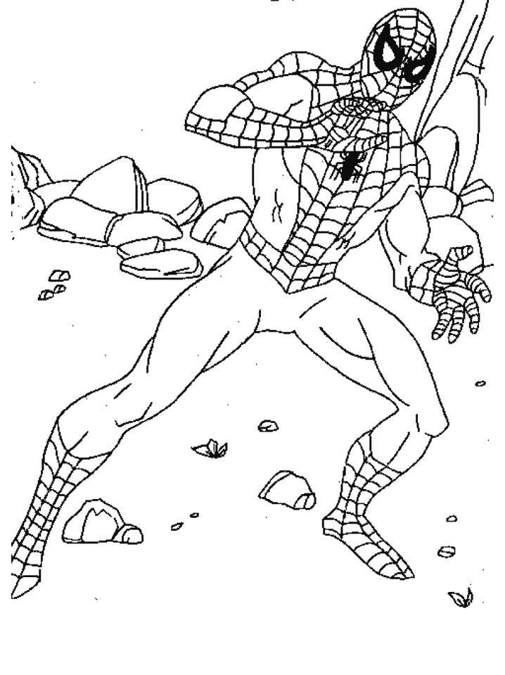 Раскраска: Marvel Superhero (Супер герой) #79950 - Бесплатные раскраски для печати