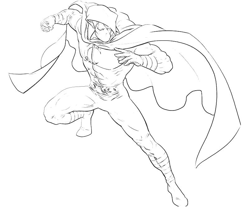 Раскраска: Marvel Superhero (Супер герой) #80018 - Бесплатные раскраски для печати