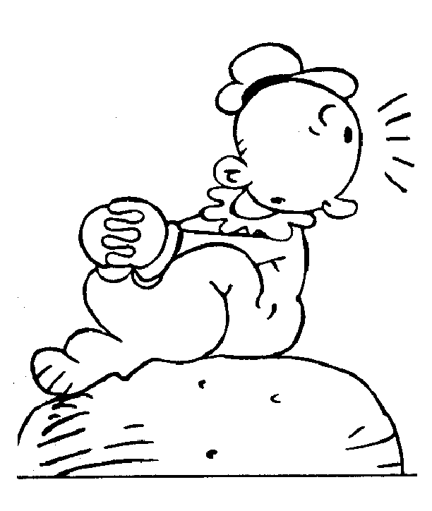 Раскраска: Popeye (Супер герой) #84734 - Бесплатные раскраски для печати