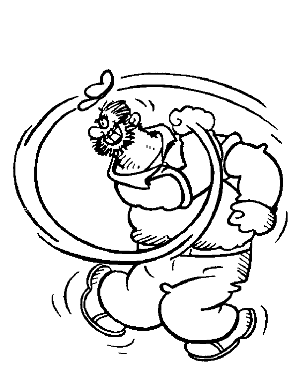 Раскраска: Popeye (Супер герой) #84736 - Бесплатные раскраски для печати