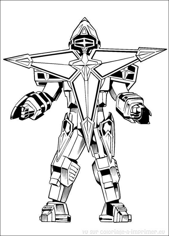 Раскраска: Могучие Рейнджеры (Супер герой) #49975 - Бесплатные раскраски для печати