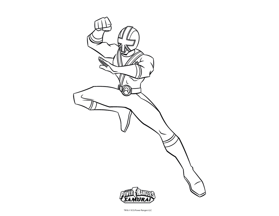 Раскраска: Могучие Рейнджеры (Супер герой) #49983 - Бесплатные раскраски для печати