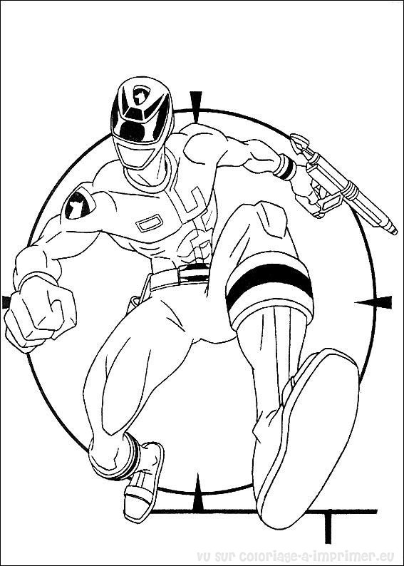 Раскраска: Могучие Рейнджеры (Супер герой) #50032 - Бесплатные раскраски для печати