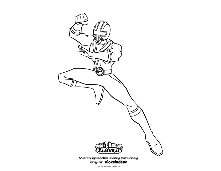Раскраска: Могучие Рейнджеры (Супер герой) #50045 - Бесплатные раскраски для печати