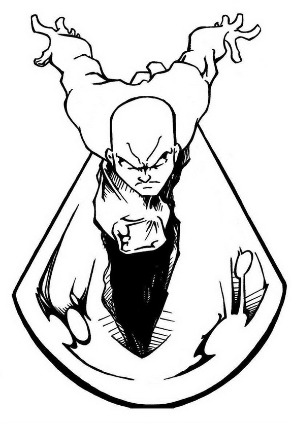 Раскраска: Серебряный Серфер (Супер герой) #81160 - Бесплатные раскраски для печати